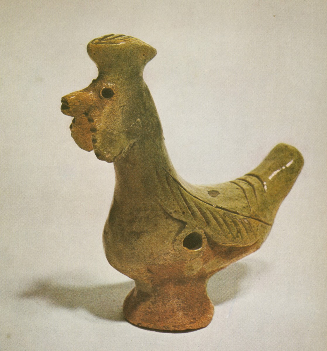 Абашевская глиняная игрушка свистулька